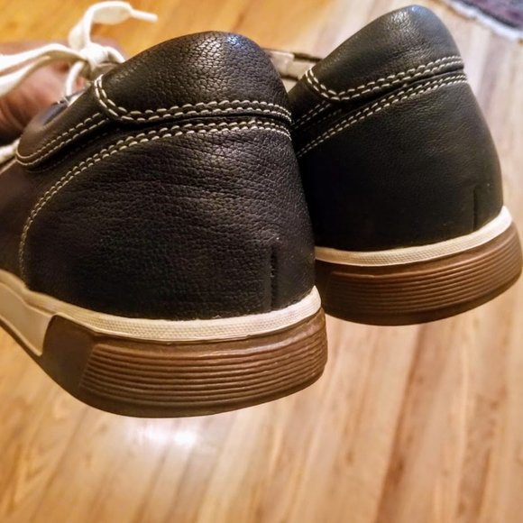 Cole Haan | Nike Air | Men's | Leather | Lace Up | Sneaker | Blk | Size: 10.5M - Picture 6 of 16